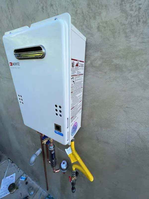 Tankless water heater installation for Rowley homes
